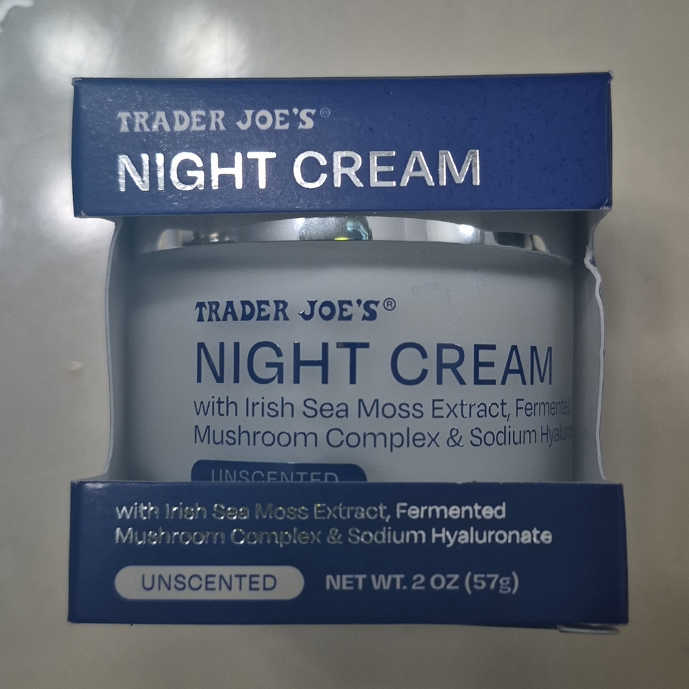 Night Cream with Fermented Mushroom Complex- 2oz